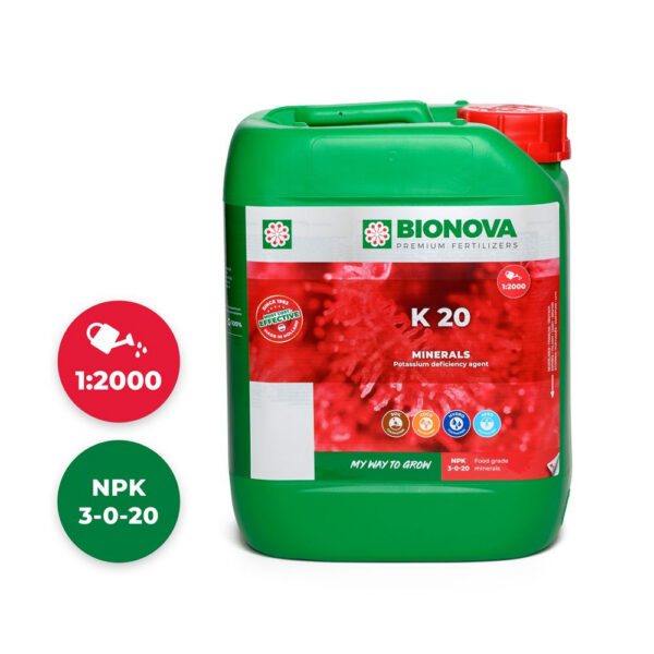 BioNova K 20 (Kalium) 5 l – (mehrsprachiges Etikett inkl. DE)