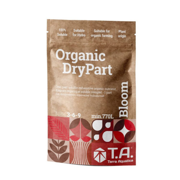 Terra Aquatica Organic DryPart Bloom 500 g – (mehrsprachiges Etikett inkl. DE)
