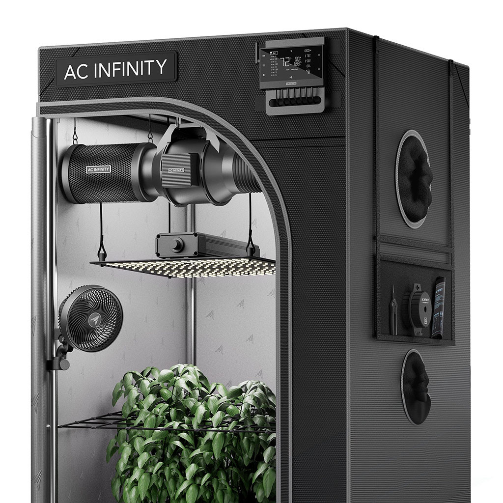 AI+ Grow Zelt-System 60 x 120 x 180 cm, 2-Pflanzen-Set