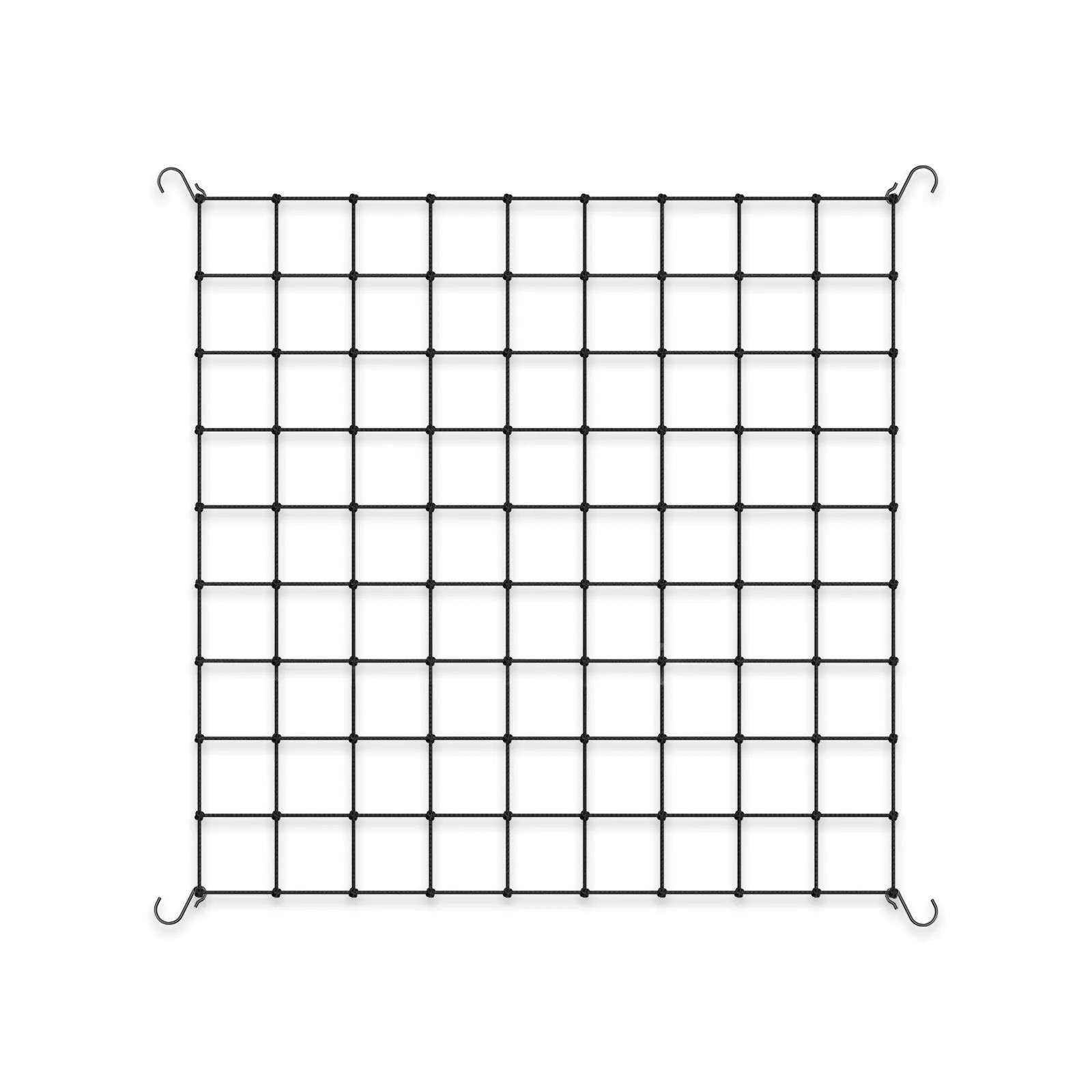 Grow Zelt Gitternetz, flexible elastische Schnüre, 90 x 90 cm