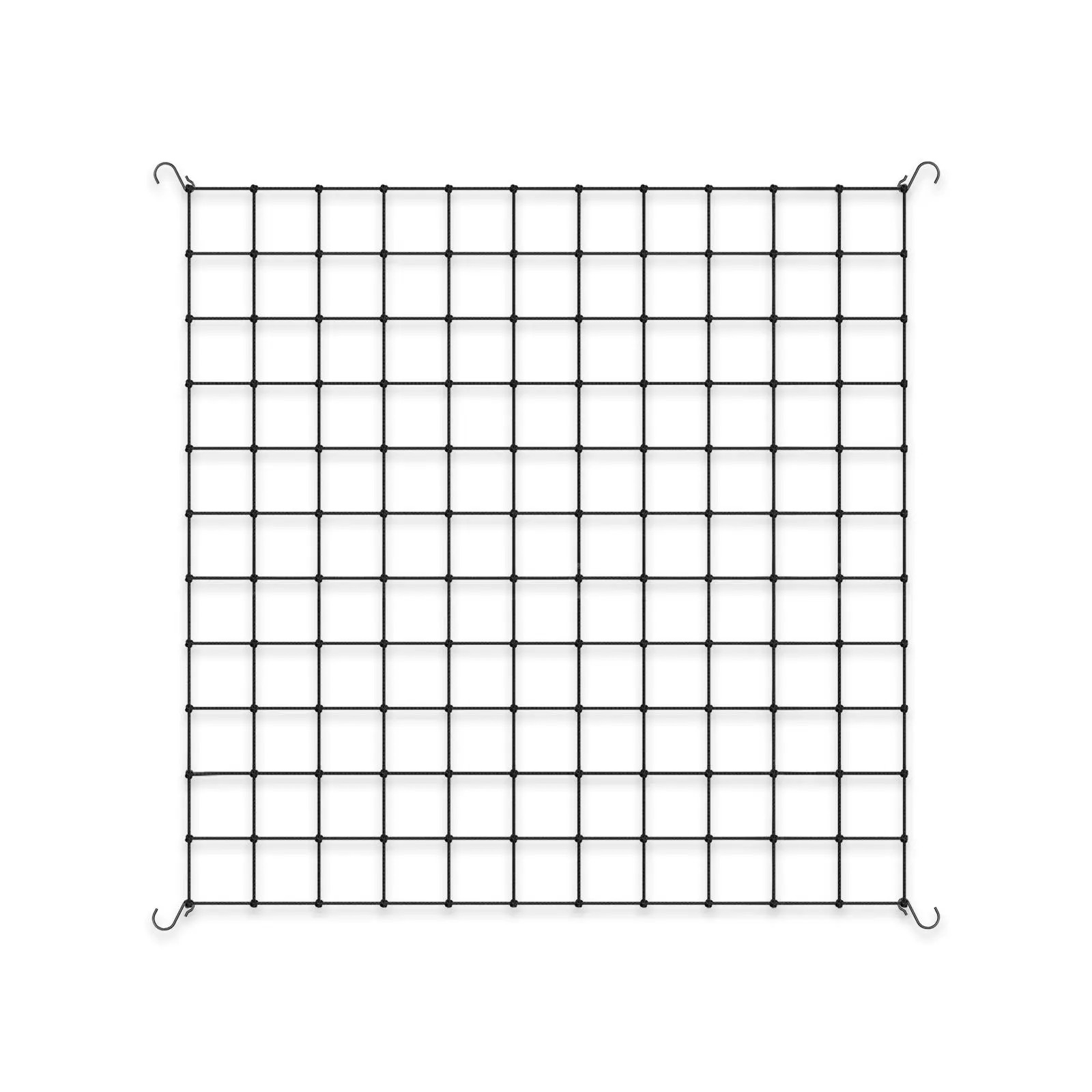 Grow Zelt Gitternetz, flexible elastische Schnüre, 120 x 120 cm