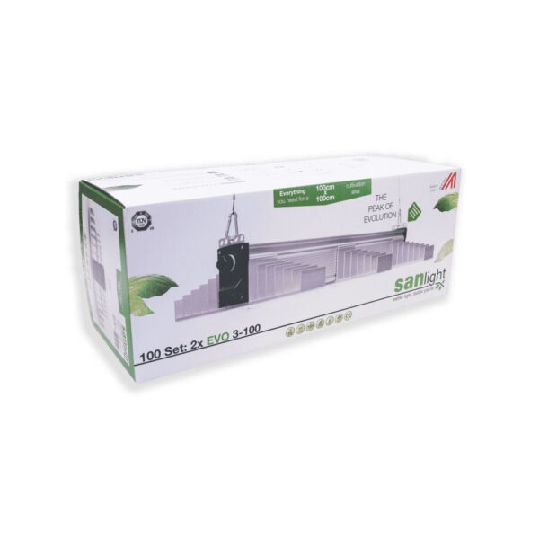 SANlight EVO LED Set 100 – 400W für 100×100 cm 3 µmol/J – V1.5