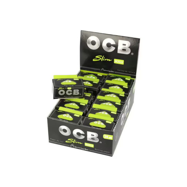 OCB Papiere Rolls Premium Slim, BOX 24 Stk.