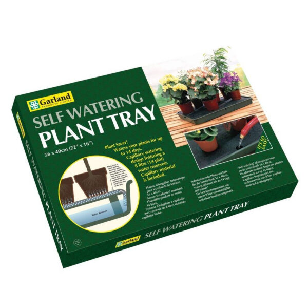 Garland Self Watering Großes selbstbewässerndes Pflanzentablett 57×38,5×5 cm