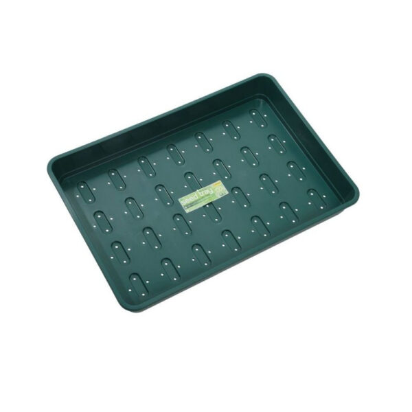 Garland Plastikschale XL Seed Tray Green mit Drainage 58×40.5×7 cm