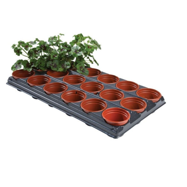 Garland Pflanzteller mit Töpfen Professional Growing Tray 18, 56×31.5×7 cm
