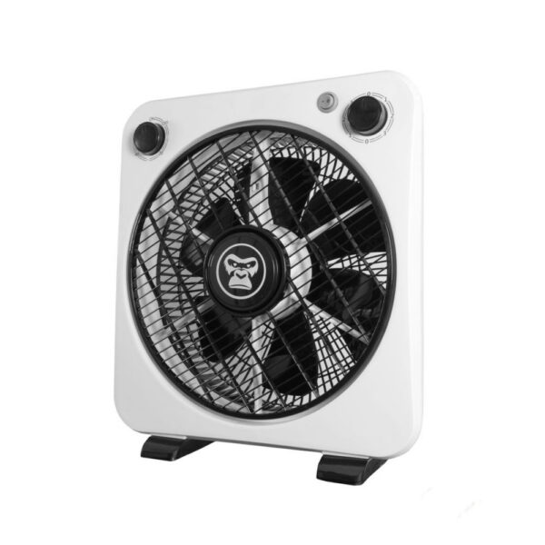 Gorilla Rotating Box Fan, třírychlostní podlahový ventilátor 31.5 cm