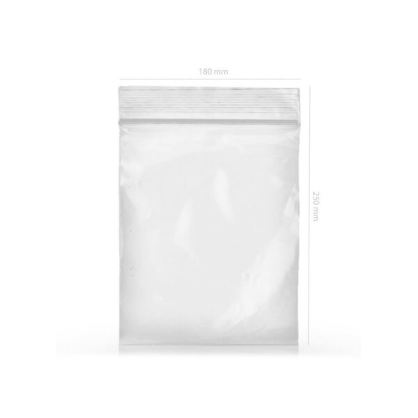Qnubu Zip Bag 180×250 mm, PACKUNG 100 Stk.