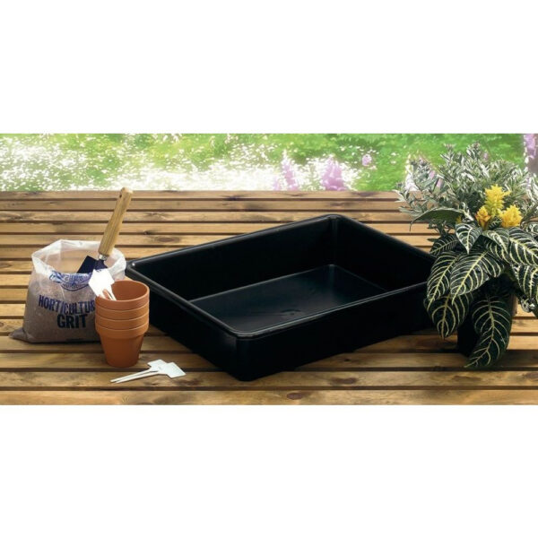 Garland Plastikschale Chieftain Tray Black 64.5×49.5×12 cm