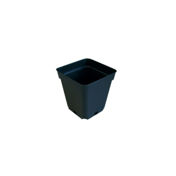 Blumentopf aus Plastik, viereckig 13x13x13 cm – 1.55 l