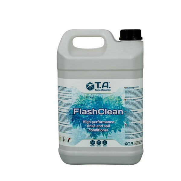 Terra Aquatica FlashClean 5 l – (mehrsprachiges Etikett inkl. DE)