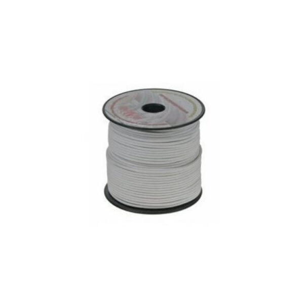 Kabel 3×2,5 mm weiß 100 m ohne Stecker