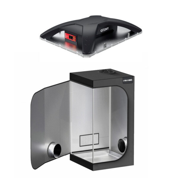 B2B Set Basic – Urban grow box + LED GENT 100W, 60x60x160 cm