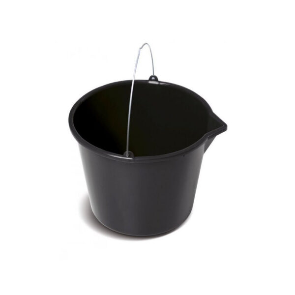 Garten Eimer mit Ausguss, schwarz 20l