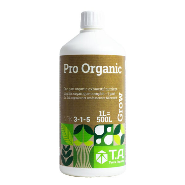 Terra Aquatica Pro Organic Grow 1 l – (mehrsprachiges Etikett inkl. DE)