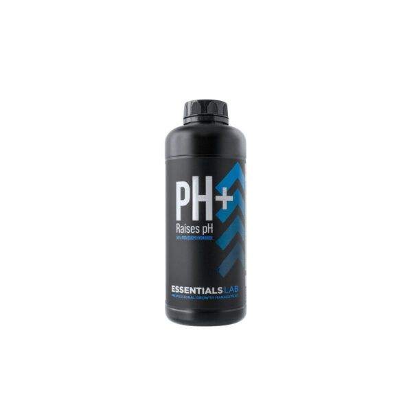Essentials LAB pH plus 1 l, 50%iges Hydroxid – (mehrsprachiges Etikett inkl. DE)