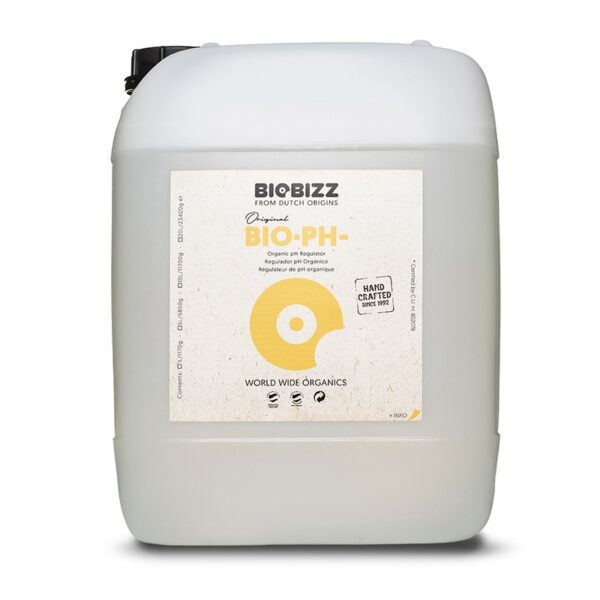 Biobizz Bio pH- 10 l – (mehrsprachiges Etikett inkl. DE)