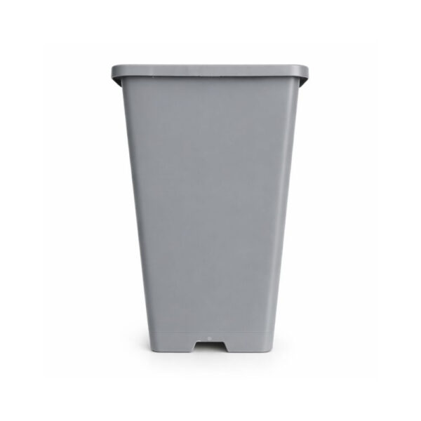 Blumentopf aus Plastik, viereckig 11x11x19 cm – 1.65 l – grau
