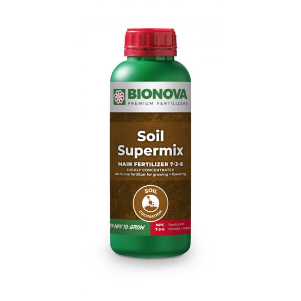 BioNova Boden Supermix 1 l – (mehrsprachiges Etikett inkl. DE)