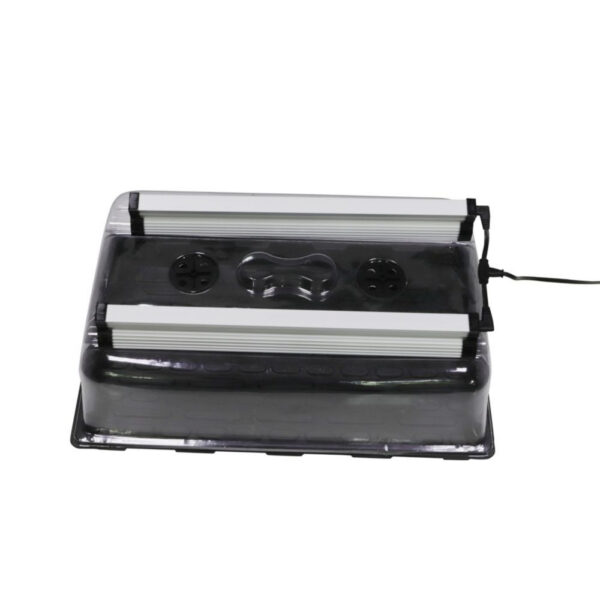 GENT Propagator, unbeheizt, für 2x GENT LED 18W, 58×37.5×22 cm