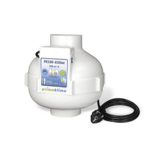 Prima Klima Rohrventilator PK100-ECblue 100 mm - 580 m3/Std, EC Motor