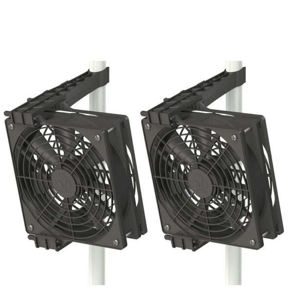 Secret Jardin Monkey Fan 2×120 mm 24V, Zirkulationsventilator