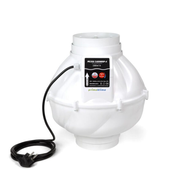 Prima Klima Rohrventilator Whisperblower 150-160 mm – 720 m3/Std, 1-gang