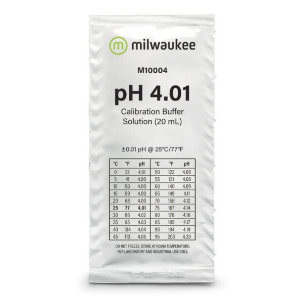 Milwaukee pH 4.01 buffer 20 ml