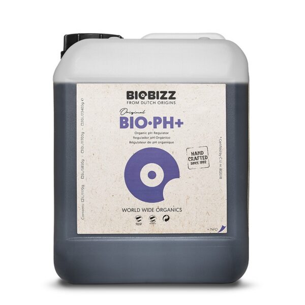 Biobizz Bio pH+ 5 l – (mehrsprachiges Etikett inkl. DE)