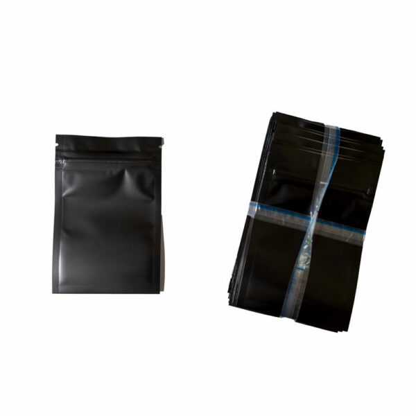 Urban Zip-Beutel Mylar blickdicht 11,2×7,5 cm 1G, Packung mit 50 Stück
