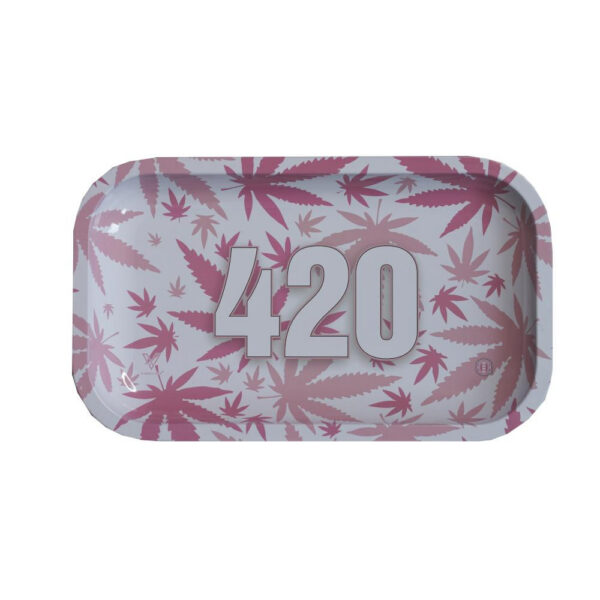 Metallschale Pink 420 270×160 mm