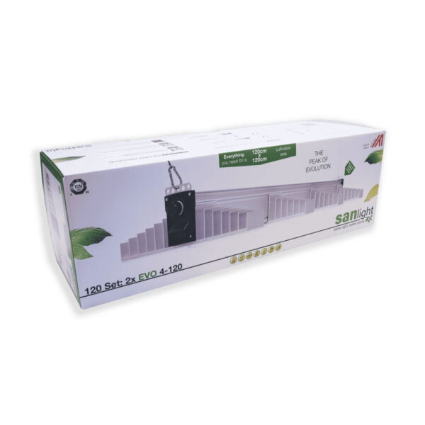 SANlight EVO LED Set 120 – 530W für 120×120 cm 3 µmol/J – V1.5