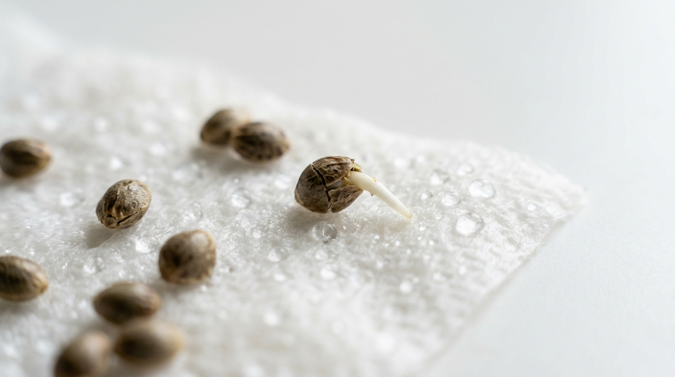 Cannabis-Seeds richtig keimen lassen: Die 5 sichersten Methoden