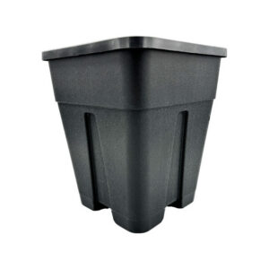Blumentopf aus Plastik, viereckig 24x24x28 cm - 11 l