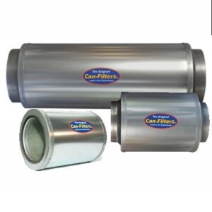 Can Schalldämpfer 50 cm / Durchmesser 38 cm / Flansch 250 mm