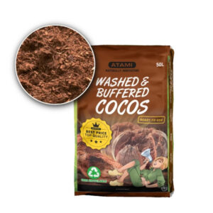 Atami Cocos Substrat Gewaschen & Gepuffert 50 l, Kokos