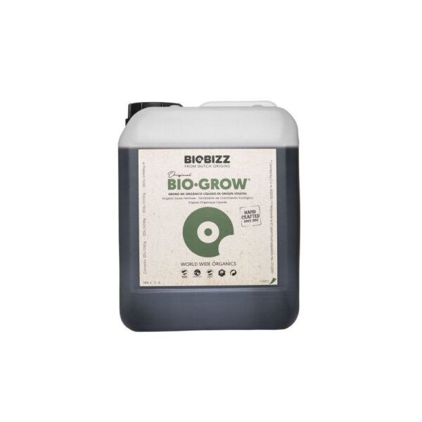 Biobizz Bio Grow 5 l – (mehrsprachiges Etikett inkl. DE)