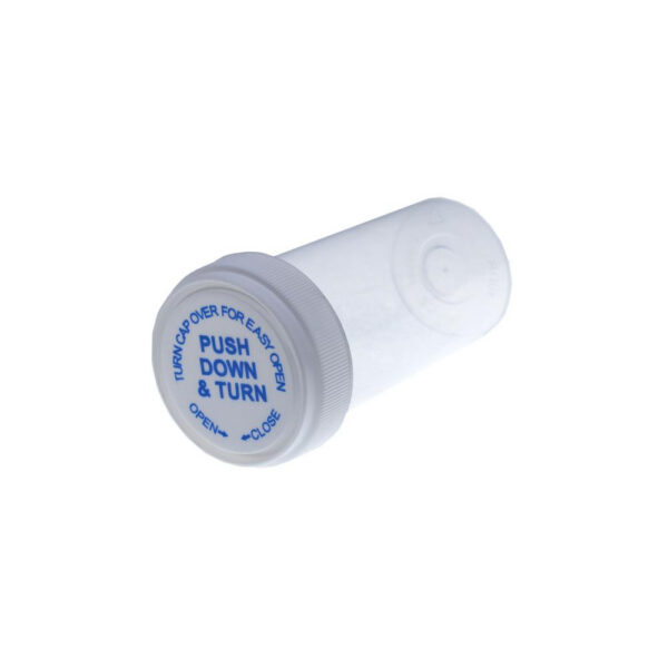Medic Conservation plastic jar transparent 45×97 mm, BOX 150 Stk.