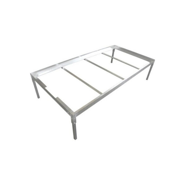 Stahlrahmen – Anzuchttisch für Ebb&Flow, 2×1 m