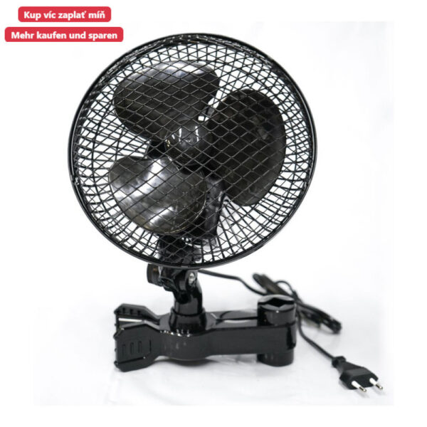 Urban Oscilfan 20W, oszillierender Ventilator mit zwei Geschwindigkeiten, Durchmesser 24 cm