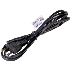 Akyga Stromkabel [1x IEC C7-Buchse - 1x Euro-Stecker] 0,50 m schwarz