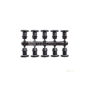Kapillarverbinder 5 mm, Steckertyp, Satz mit 10 Stück