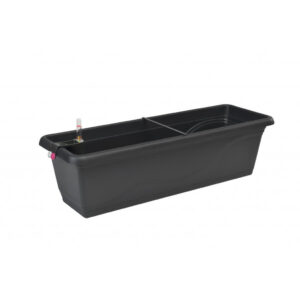 Selbstbewässernder Blumentopf Extra Line SMART, Länge 53cm Anthrazit