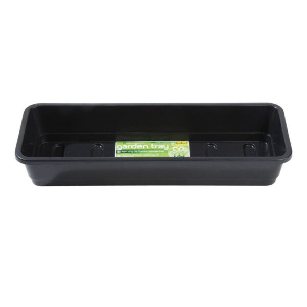 Garland Plastikschale Narrow Tray Black, 37.5×13.5×6 cm