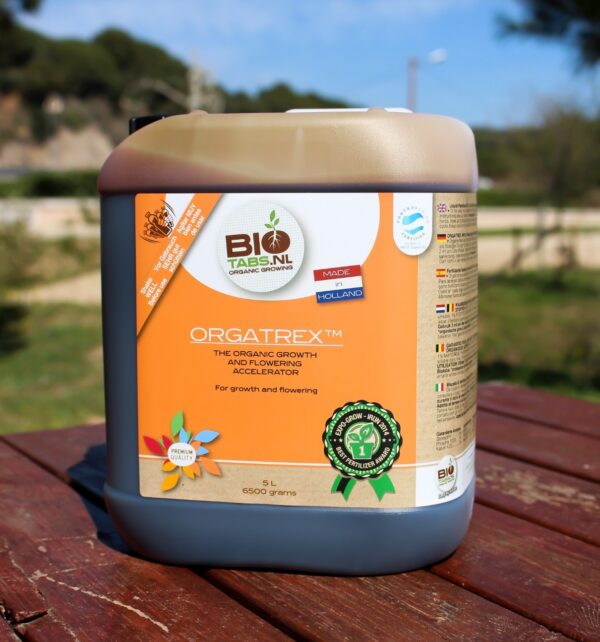 Biotabs Orgatrex 5 l – (mehrsprachiges Etikett inkl. DE)