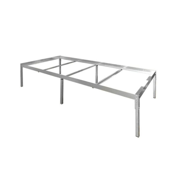 Stahlrahmen – Anzuchttisch für Ebb&Flow, 204×120 cm