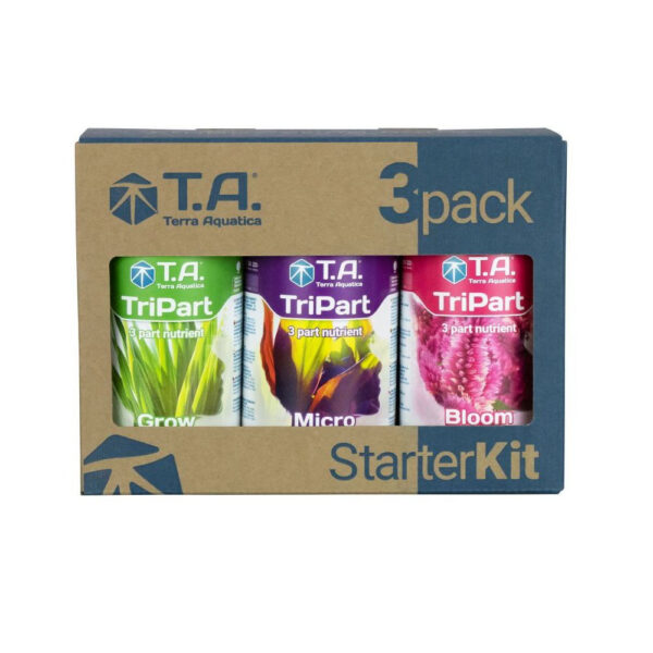 Terra Aquatica TriPack TriPart SW 1.5 l, Düngemittel-Kit – (mehrsprachiges Etikett inkl. DE)