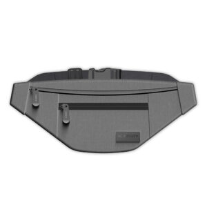Hip Bag, grau, mit geruchsneutralisierendem Aktivkohlefilter