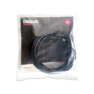 Dimlux Interlink-Kabel Smart Port, schwarz, 26 AWG, 10 m