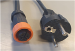 Dimlux Netzkabel für Xtreme LED, EU-Stecker